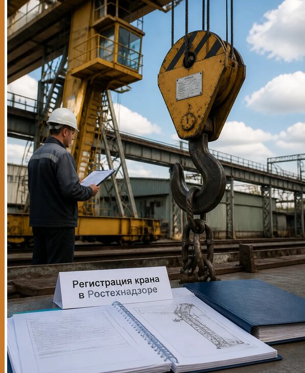 Регистрация крана в Ростехнадзоре в Шелехове от 16073 р. | Авеста ОТиПБ
